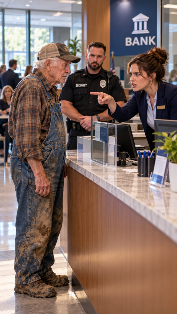PART 1 – My Grandfather Only Wanted Two Thousand Dollars, but the Way They Looked at His Muddy Boots Changed Everything I Believed